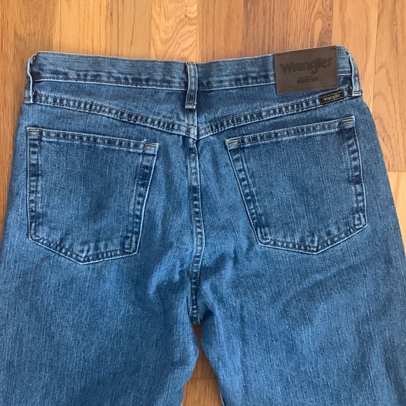 Wrangler Jeans Mens Relaxed Fit Straight Leg Blue 32x32 - Picture 9 of 10